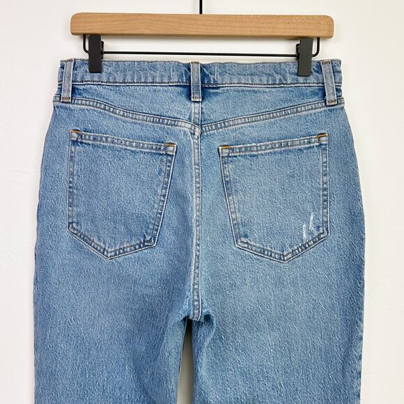 Abercrombie & Fitch The Vintage Flare High Rise Short Jeans - Picture 7 of 14
